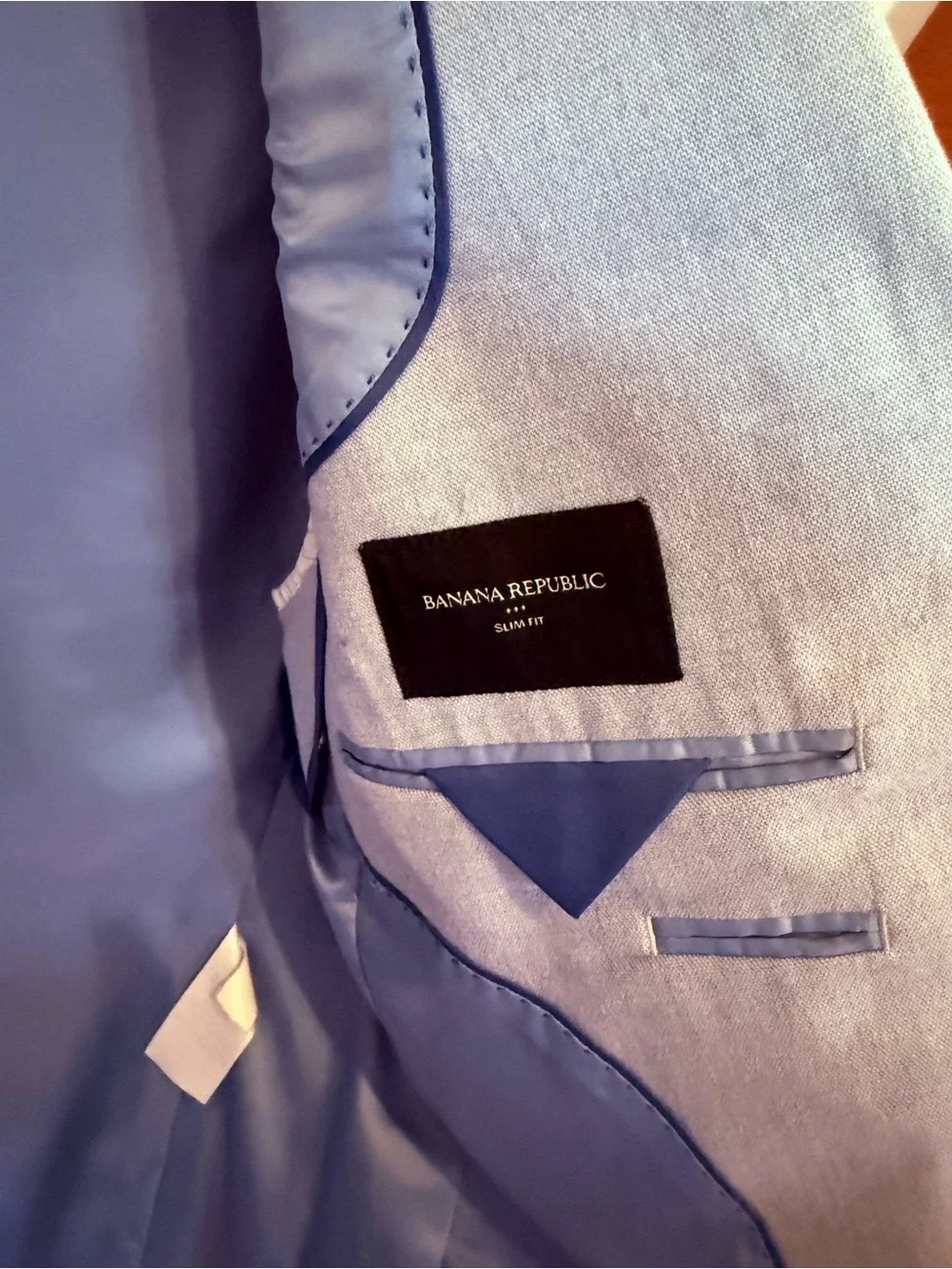 Banana Republic Light Blue Men's Sport Coat Blazer